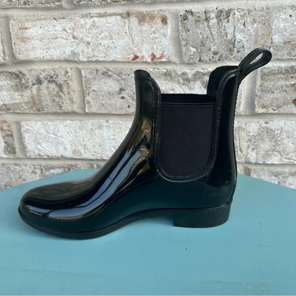 Michael Kors Glossy Black Boots
